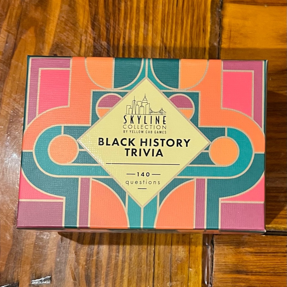 Black History Trivia Card Game